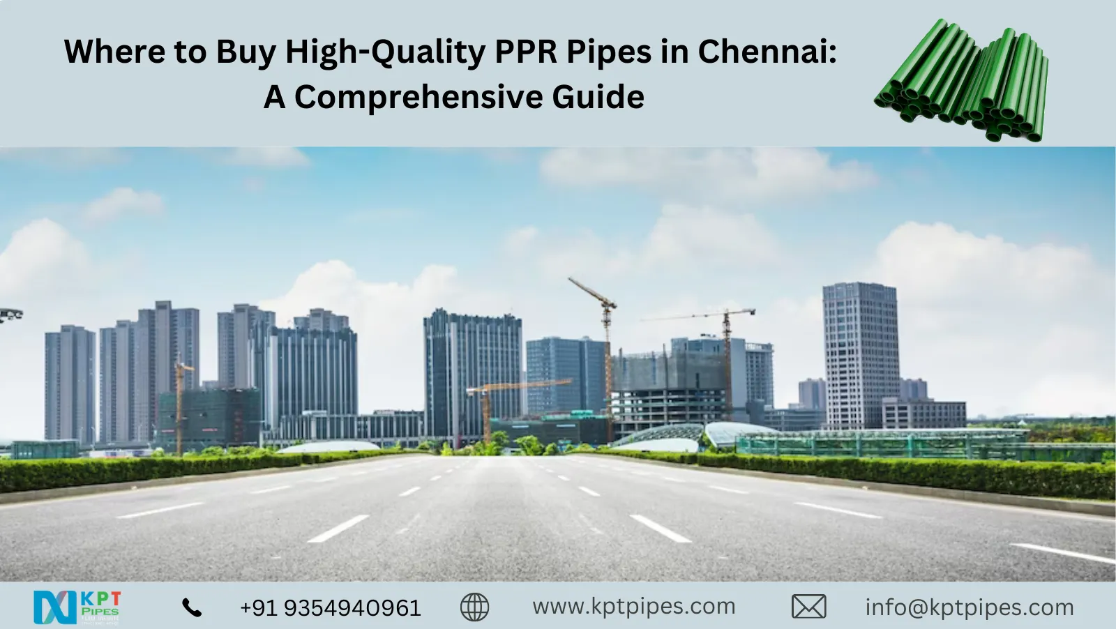 PPR Pipes and fittings in Chennai