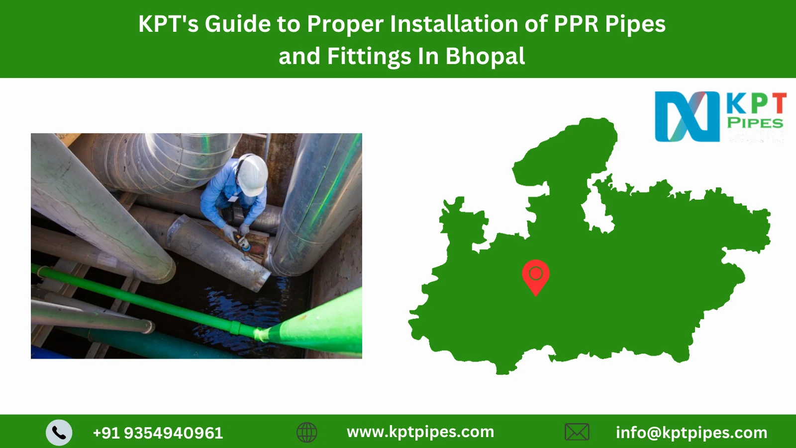 PPR Pipes and Fittings In Bhopal