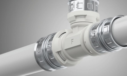 L joint of PPR pipe for plumbing system